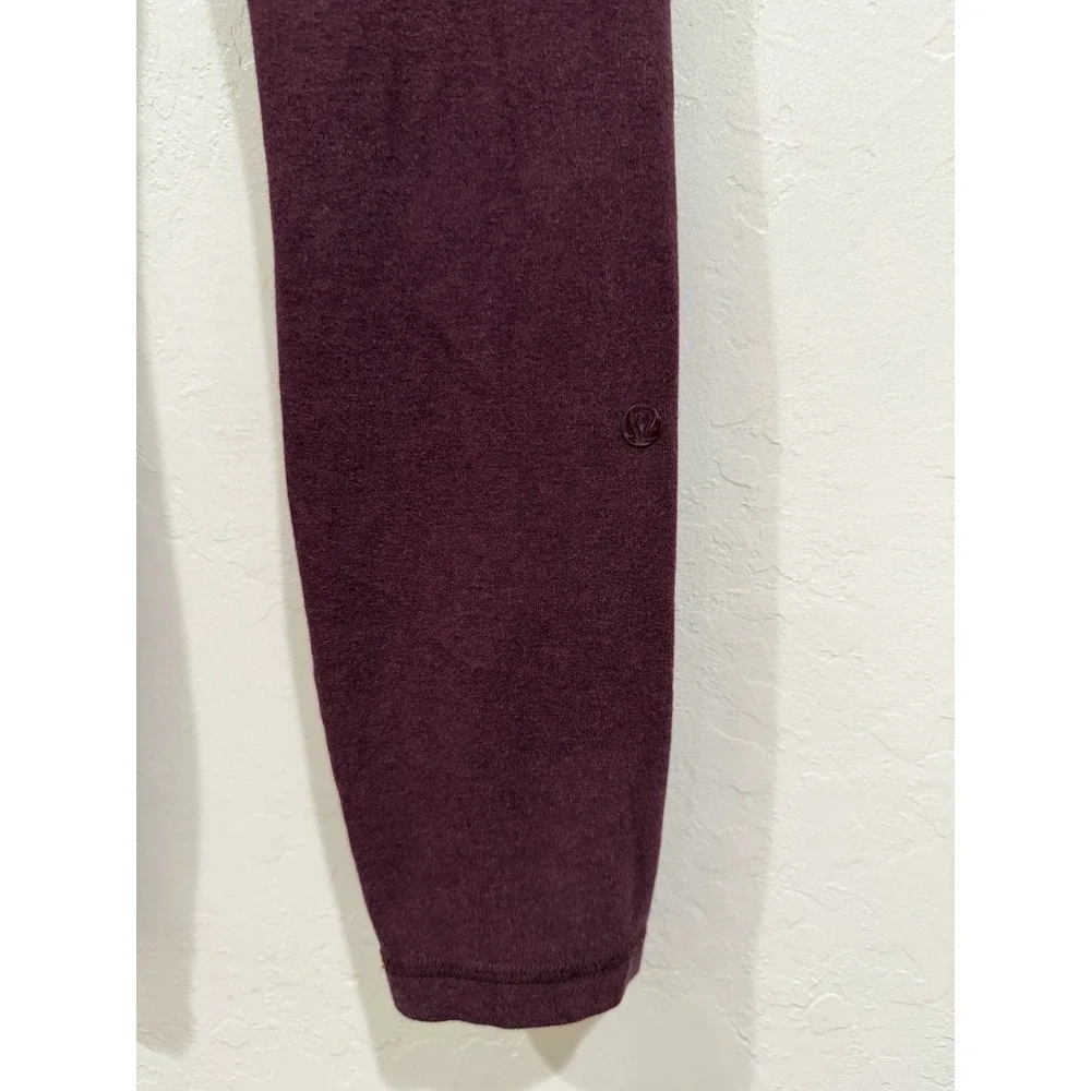 Lululemon Align High-Rise Pant 25 Nulu Leggings Dark Red Plum Heathered Womens